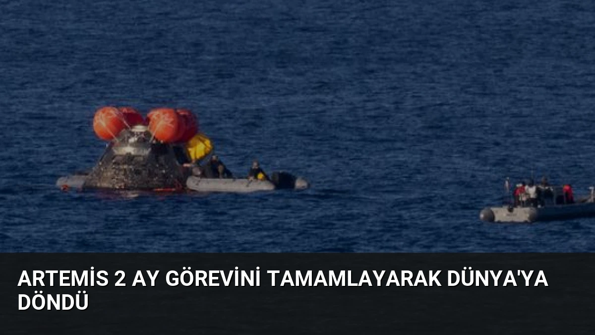 Artemis 2 Ay Görevini Tamamlayarak Dünya’ya Döndü