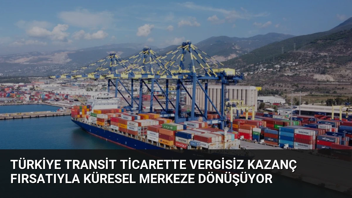 Türkiye Transit Ticarette Vergisiz Kazanç Fırsatıyla Küresel Merkeze Dönüşüyor