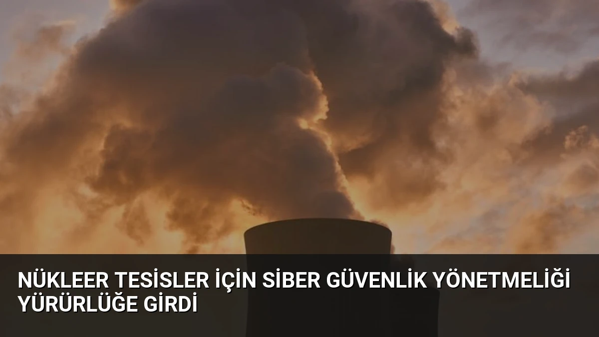 Nükleer Tesisler İçin Siber Güvenlik Yönetmeliği Yürürlüğe Girdi
